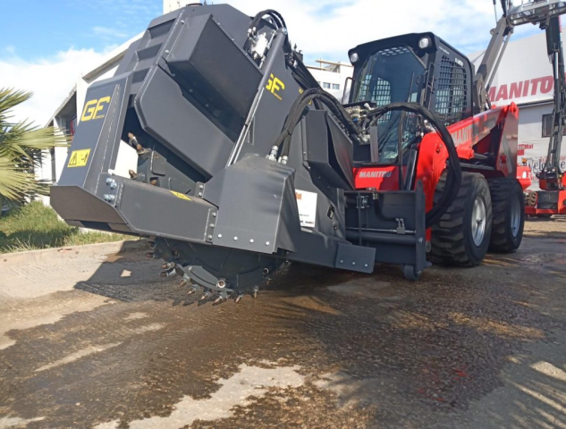 Wheel trencher WE